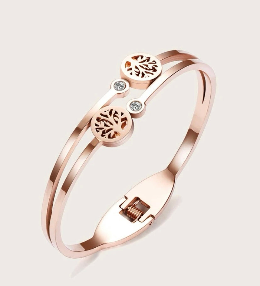 Bracelet arbre de vie double