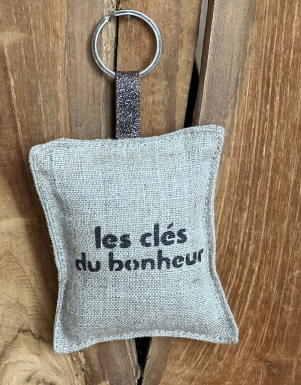 Porte clés coussin