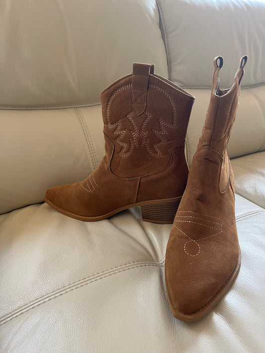 Boots Santiag camel