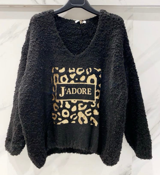 Pull tout doux bouclette j’adore