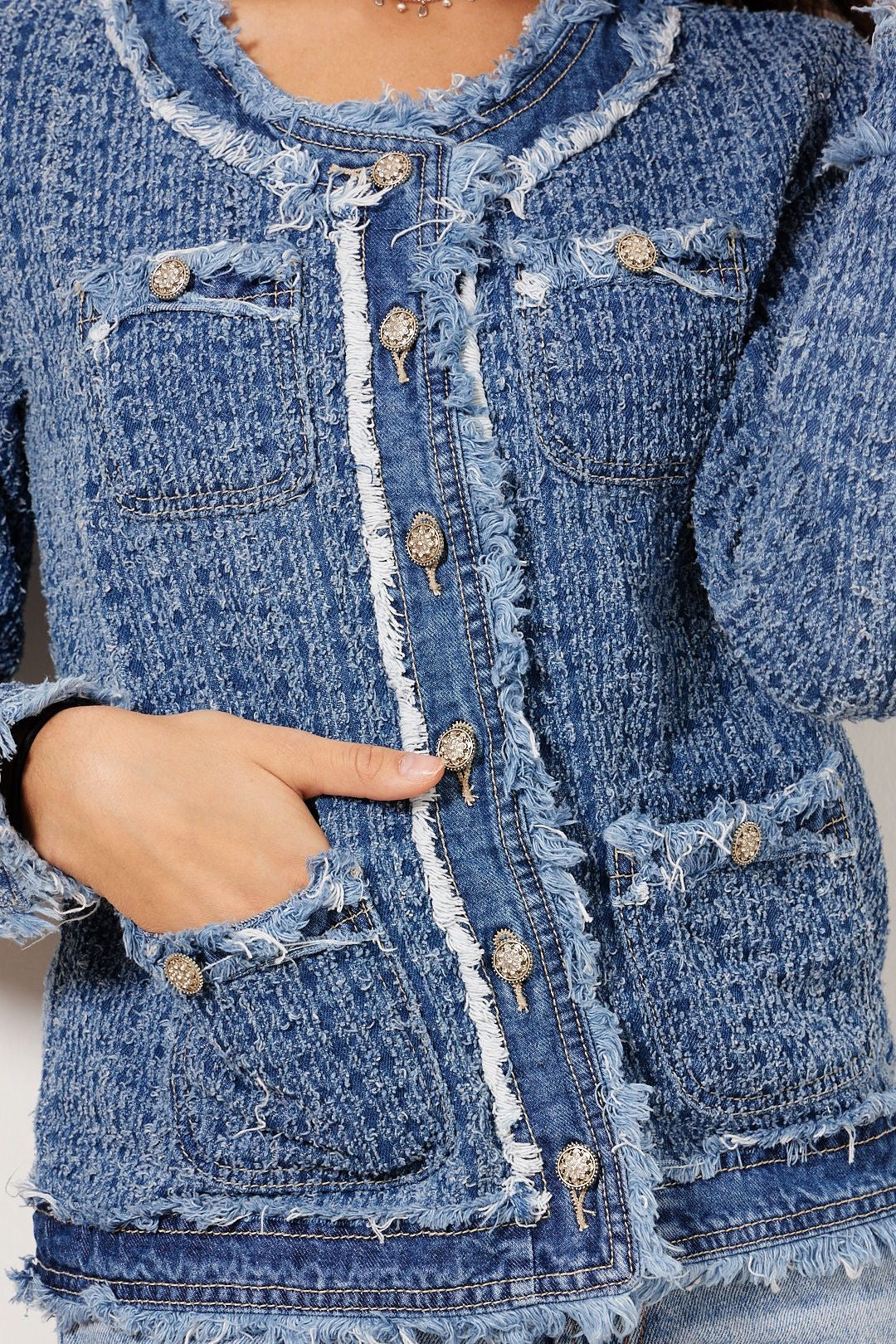 Veste jean chic